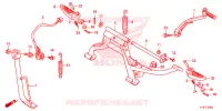    STAND/PILLION STEP voor Honda SCOOPY 110 ACTIVE BOY 2014
