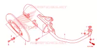 UITLAATDEMPER voor Honda SCOOPY 110 ACTIVE BOY 2014