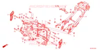 FRAME CHASSIS voor Honda CBR 500 R ABS 2024