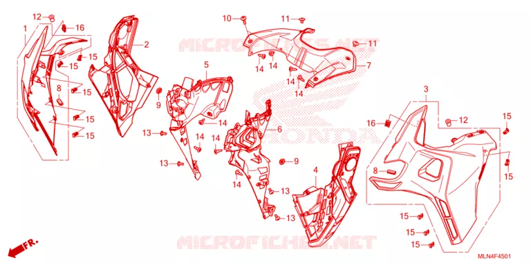 MIDDENKAP Honda MOTO 1100 AFRICA-TWIN 2024  CRF1100A4R