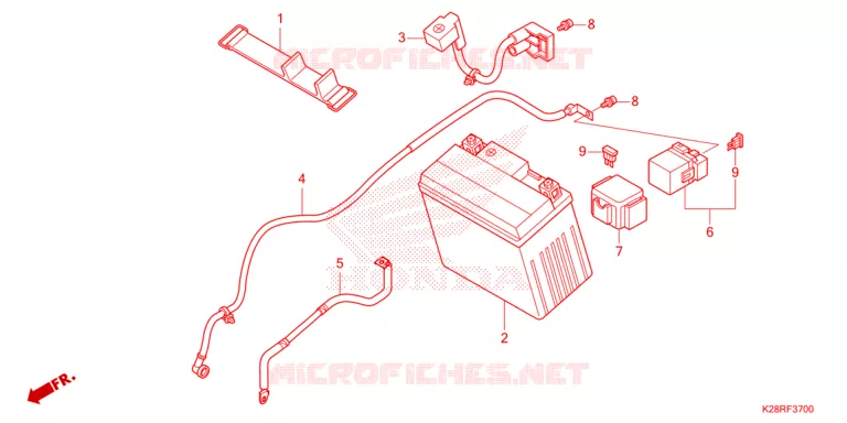 ACCU Honda MOTO 125 CRF 2025  CRF125FBS