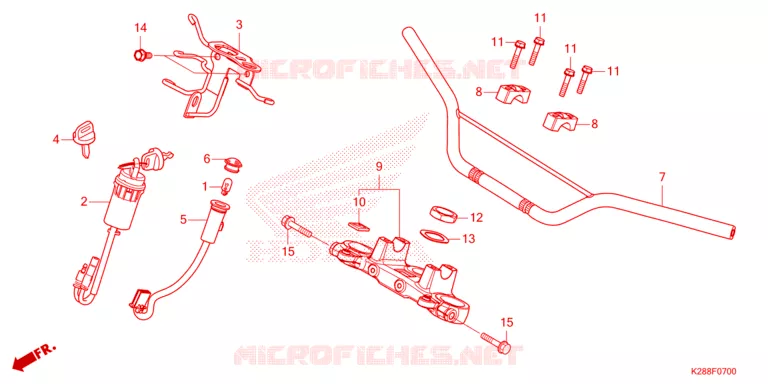 STUUR Honda MOTO 125 CRF 2025  CRF125FS