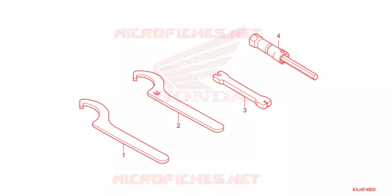 GEREEDSCHAP Honda MOTO 150 CRF 2025  CRF150RS