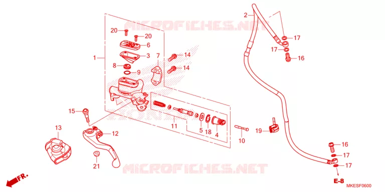POMP Honda MOTO 450 CRF 2025  CRF450RS