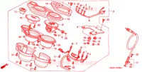 COMBINATIEMETER voor Honda NSR 125 R 1995