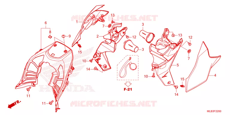 --- SHELTER/SHROUD Honda MOTO 750 HORNET 2024  CB750AP