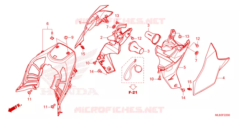 --- SHELTER/SHROUD Honda MOTO 750 HORNET 2024  CB750AP