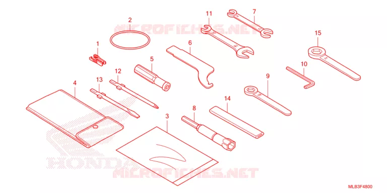 GEREEDSCHAP Honda MOTO 750 HORNET 2024  CB750AP