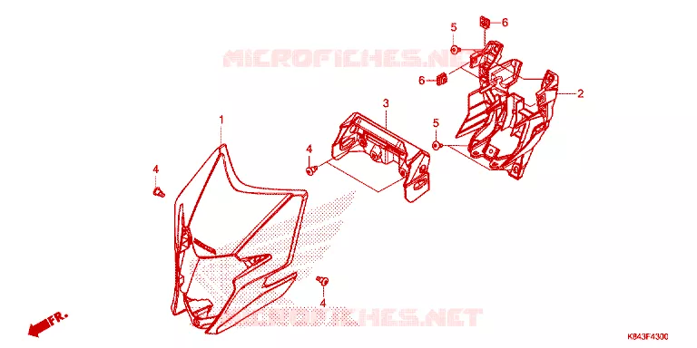 BOVENKUIP Honda MOTO 150 CRF 2021  CRF150LL