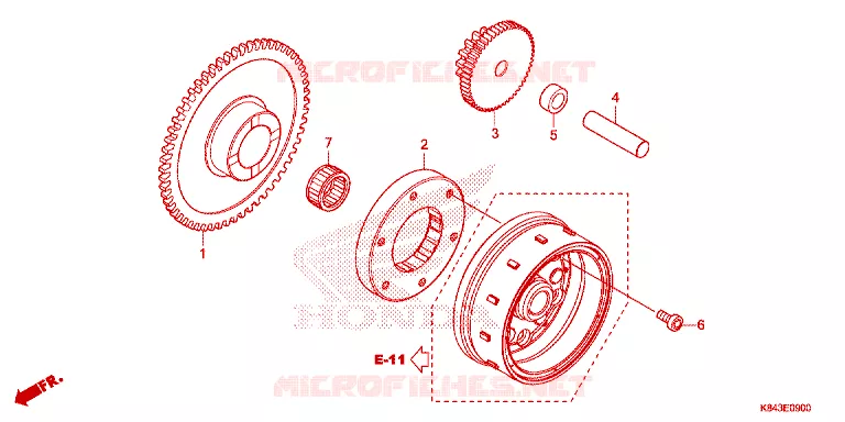 START KOPPELING Honda MOTO 150 CRF 2020  CRF150LL