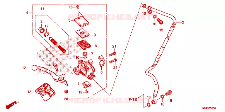 REMPOMP VOOR Honda MOTO 150 CRF 2024  CRF150LN