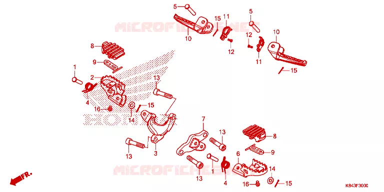 STEUN Honda MOTO 150 CRF 2022  CRF150LN