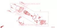STARTMOTOR voor Honda WAVE 110 RSX, front drum, spoked wheels 2023