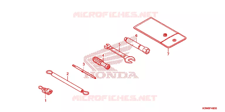 GEREEDSCHAP Honda SCOOTER 150 ADV 2020  ADV150AL