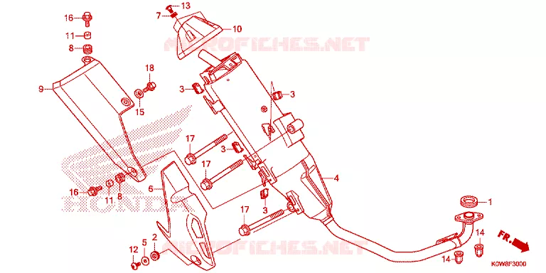 UITLAATDEMPER Honda SCOOTER 150 ADV 2022  ADV150AM
