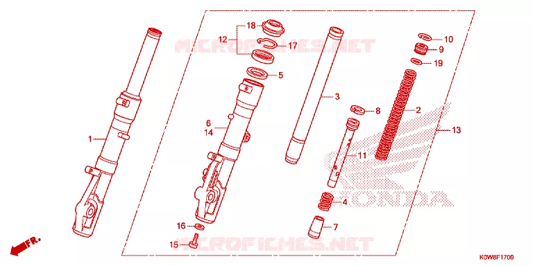 VOOR VORK Honda SCOOTER 150 ADV 2021  ADV150AM