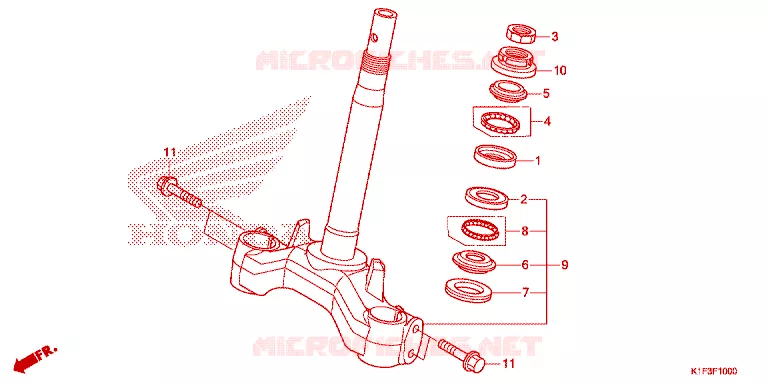 STUURDEMPER Honda SCOOTER 150 AIR-BLADE 2021  ACA150CAFM