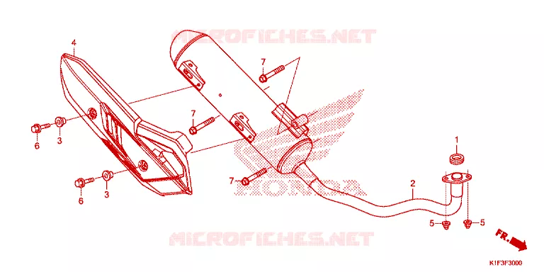UITLAATDEMPER Honda SCOOTER 150 AIR-BLADE 2021  ACA150CAFM