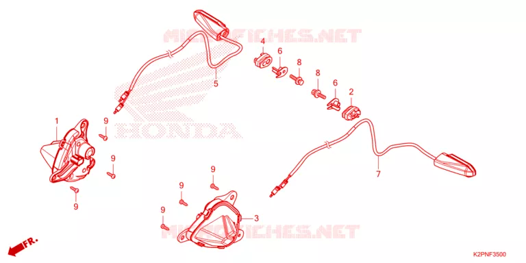 KNIPPERLICHT Honda MOTO 150 WINNER 2024  FS150FR