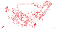 FRAME CHASSIS voor Honda CB 500 HORNET 2024