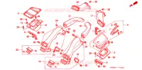 LUCHTKANAAL voor Honda GL 1500 GOLD WING ASPENCADE 1998