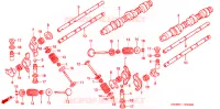 NOKKENAS/KLEP voor Honda GL 1500 GOLD WING ASPENCADE 1998