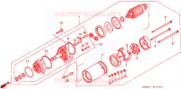 STARTMOTOR voor Honda GL 1500 GOLD WING ASPENCADE 1998