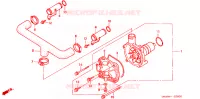 WATERPOMP voor Honda GL 1500 GOLD WING ASPENCADE 1998