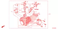 GASKLEP HUIS voor Honda XRE 300 2021
