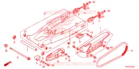 ACHTERBRUG voor Honda XRE 300 2022