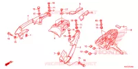 ACHTERSPATBORD  voor Honda XRE 300 2022