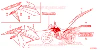 EMBLEEM/STREEP voor Honda XRE 300 2022