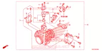 GASKLEP HUIS voor Honda XRE 300 2022