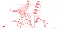 STURING STANG/BOVENSTE BRUG voor Honda XRE 300 2022