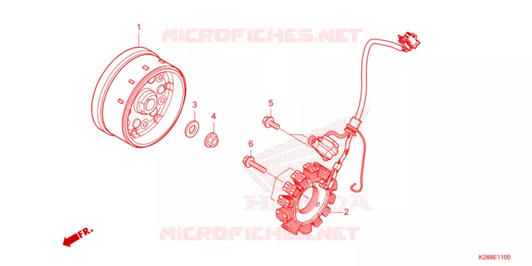 ALTERNATORE Honda MOTO 125 CRF 2025  CRF125FBS