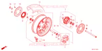 ACHTER WIEL voor Honda CB 650 R 2023