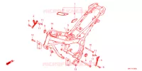 FRAME CHASSIS voor Honda CB 650 R 2023