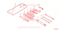 GEREEDSCHAP voor Honda XRE 300 2013