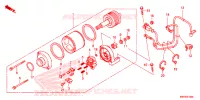 STARTMOTOR voor Honda XRE 300 2013