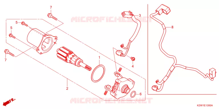 STARTMOTOR Honda MOTO 125 DAX 2024  ST125AP