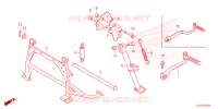     KICK STARTER ARM/STAND (1) voor Honda NAVI 110 2024