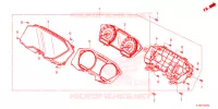 COMBINATIEMETER voor Honda FORZA 350 2024