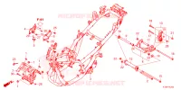 FRAME CHASSIS voor Honda FORZA 350 2024