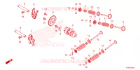 NOKKENAS/KLEP voor Honda FORZA 350 2024