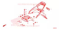     SUPPORT PLAQUE IMMATRICULATION voor Honda XRE 190 2018