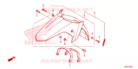 VOORSPATBORD voor Honda XRE 190 2019