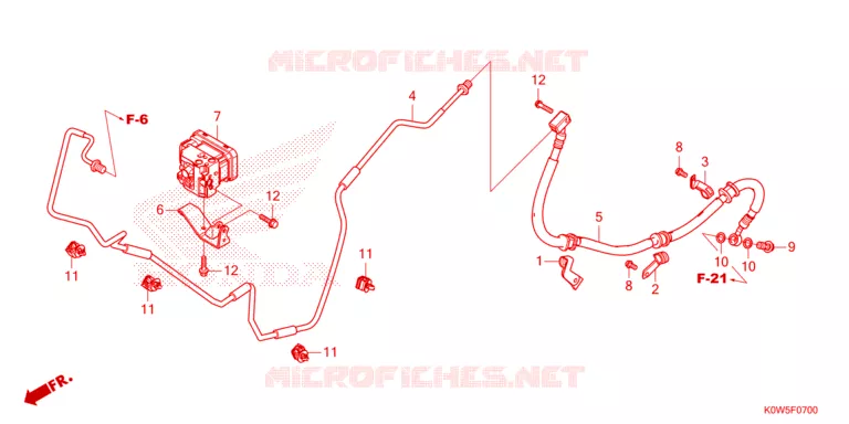 ACHTER REM SLANG Honda SCOOTER 150 ADV 2021  ADV150AM