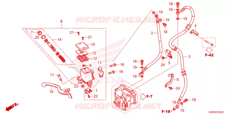 REMPOMP VOOR Honda SCOOTER 150 ADV 2021  ADV150AM