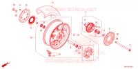 ACHTER WIEL voor Honda CB 650 R 2023