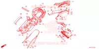 ACHTERSPATBORD  voor Honda CB 650 R 2023